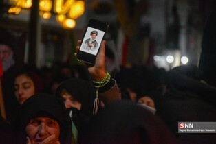 عکس وداع شهید رئیسی