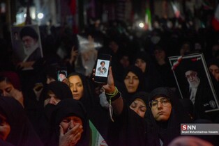 عکس وداع شهید رئیسی