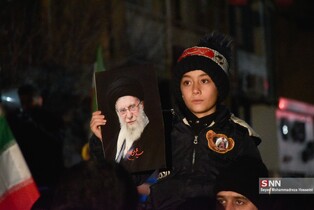 عکس وداع شهید رئیسی