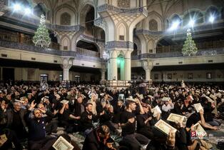 مراسم احیاء شب نوزدهم ماه رمضان در حرم عبدالعظیم حسنی(ع)