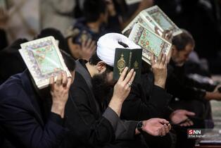 مراسم احیاء شب نوزدهم ماه رمضان در حرم عبدالعظیم حسنی(ع)