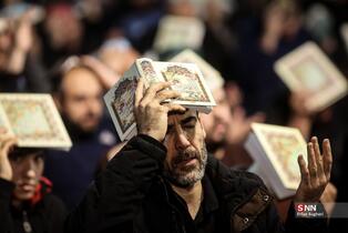 مراسم احیاء شب نوزدهم ماه رمضان در حرم عبدالعظیم حسنی(ع)