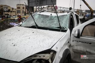 حمله هوایی آمریکا_صهیونیستی به اتوبان شهید باقری