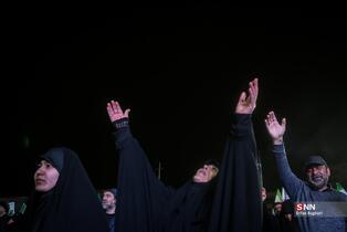 مراسم احیاء شب بیست و سوم ماه رمضان در میدان انقلاب اسلامی تهران