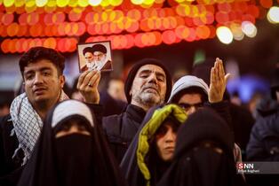 مراسم احیاء شب بیست و سوم ماه رمضان در میدان انقلاب اسلامی تهران