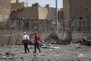 حمله هوایی آمریکایی_صهیونیستی به محدوه میدان خراسان تهران