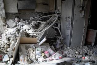 حمله هوایی آمریکایی_اسرائیلی به منازل مسکونی خیابان رحیمی تهران