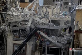 حمله هوایی آمریکایی_اسرائیلی به منازل مسکونی خیابان رحیمی تهران