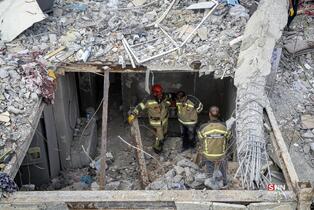 حمله هوایی آمریکایی_اسرائیلی به منازل مسکونی خیابان رحیمی تهران