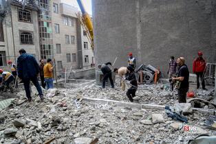 حمله هوایی آمریکایی_اسرائیلی به منازل مسکونی خیابان رحیمی تهران