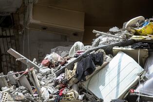 حمله هوایی آمریکایی_اسرائیلی به منازل مسکونی خیابان رحیمی تهران