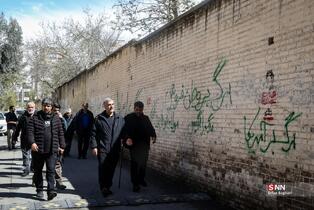 بازدید سخنگو و معاون خدمات شهری شهرداری تهران از روند بازسازی نقاط آسیب دیده