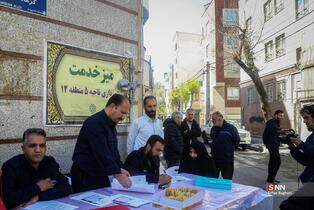 بازدید سخنگو و معاون خدمات شهری شهرداری تهران از روند بازسازی نقاط آسیب دیده