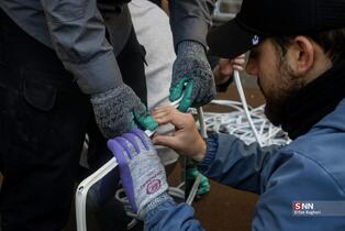 بازدید سخنگو و معاون خدمات شهری شهرداری تهران از روند بازسازی نقاط آسیب دیده