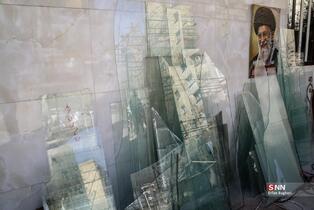 بازدید سخنگو و معاون خدمات شهری شهرداری تهران از روند بازسازی نقاط آسیب دیده