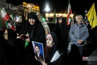 تجمع شبانه مردم در میدان تجریش تهران