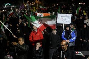 تجمع شبانه مردم در میدان تجریش تهران