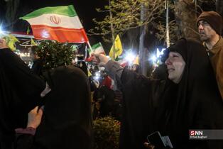 تجمع شبانه مردم در میدان تجریش تهران