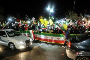 تجمع شبانه مردم در میدان تجریش تهران