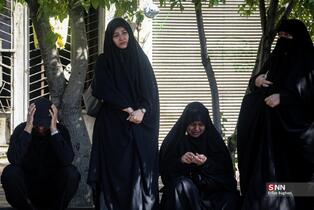 عزاداری مردم تهران در روز اربعین رهبر شهید انقلاب اسلامی(2)