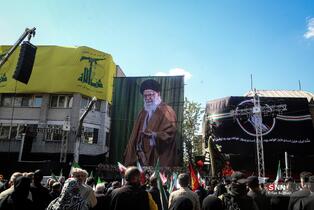 عزاداری مردم تهران در روز اربعین رهبر شهید انقلاب اسلامی(2)