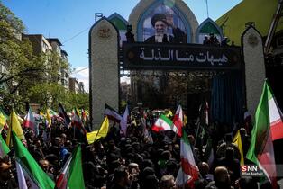 عزاداری مردم تهران در روز اربعین رهبر شهید انقلاب اسلامی(2)