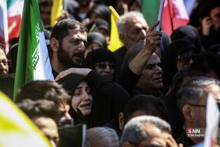 عزاداری مردم تهران در روز اربعین رهبر شهید انقلاب اسلامی(2)