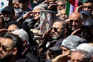 عزاداری مردم تهران در روز اربعین رهبر شهید انقلاب اسلامی(2)