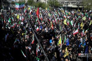 عزاداری مردم تهران در روز اربعین رهبر شهید انقلاب اسلامی(2)