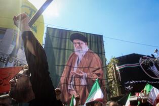 عزاداری مردم تهران در روز اربعین رهبر شهید انقلاب اسلامی(2)