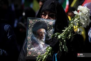 عزاداری مردم تهران در روز اربعین رهبر شهید انقلاب اسلامی(2)