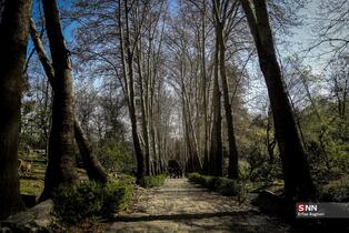 بوستان جمشدیه در روز های بهاری