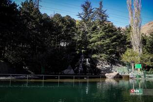 بوستان جمشدیه در روز های بهاری