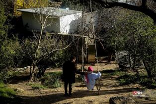 بوستان جمشدیه در روز های بهاری