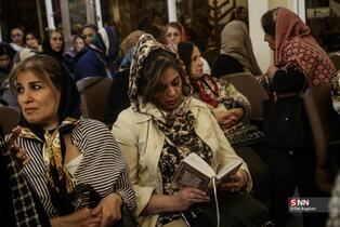 مراسم بزرگداشت شهادت رهبر انقلاب اسلامی توسط جامعه کلیمیان در کنیسه یوسف آباد