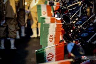 مراسم رژه موتور سواران به مناسبت 29 روز ارتش جمهوری اسلامی