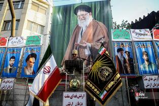 مراسم رژه موتور سواران به مناسبت 29 روز ارتش جمهوری اسلامی