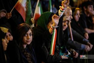 اجتماع مردمی در میدان انقلاب تهران