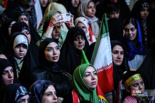 اجتماع مردمی در میدان انقلاب تهران