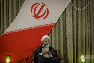 مراسم بزرگداشت چهلمین روز شهید شمقدری در مسجد حضرت قائم