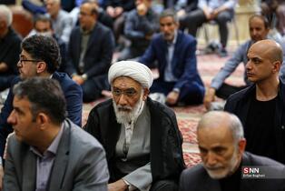 مراسم اربعین شهید علی لاریحانی در مسجد امام صادق(ع)