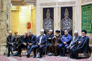 مراسم اربعین شهید علی لاریحانی در مسجد امام صادق(ع)