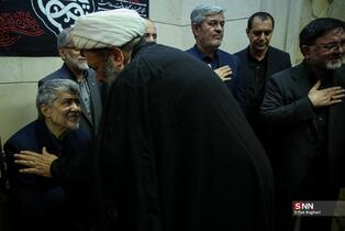 مراسم اربعین شهید علی لاریحانی در مسجد امام صادق(ع)