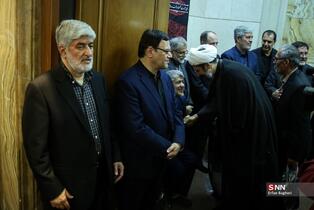 مراسم اربعین شهید علی لاریحانی در مسجد امام صادق(ع)
