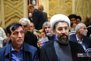مراسم اربعین شهید علی لاریحانی در مسجد امام صادق(ع)