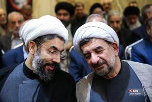 مراسم اربعین شهید علی لاریحانی در مسجد امام صادق(ع)