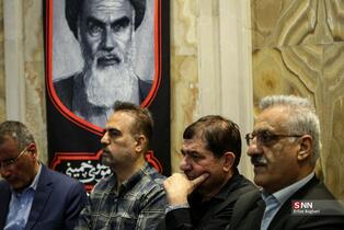 مراسم اربعین شهید علی لاریحانی در مسجد امام صادق(ع)