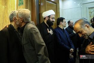 مراسم اربعین شهید علی لاریحانی در مسجد امام صادق(ع)