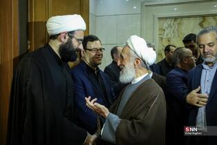 مراسم اربعین شهید علی لاریحانی در مسجد امام صادق(ع)
