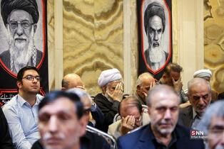 مراسم اربعین شهید علی لاریحانی در مسجد امام صادق(ع)